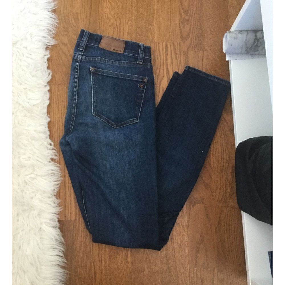 Madewell skinny skinny 9" rise medium wa